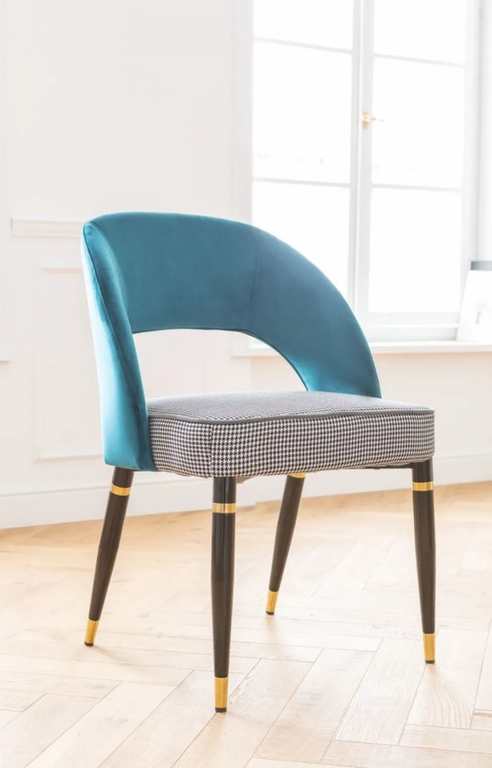 Eetkamerstoel Samantha Petrol