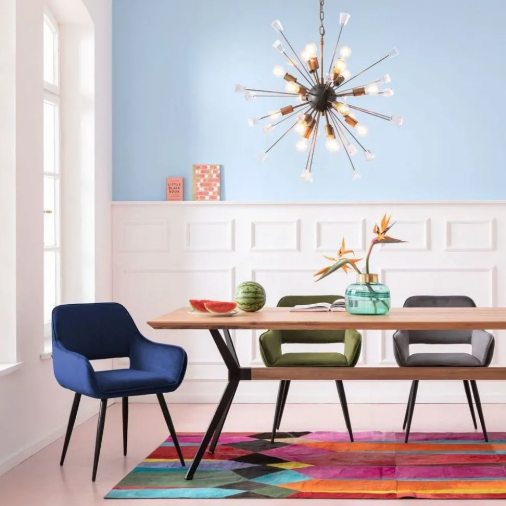 Eetkamerstoel San Fransisco Blauw