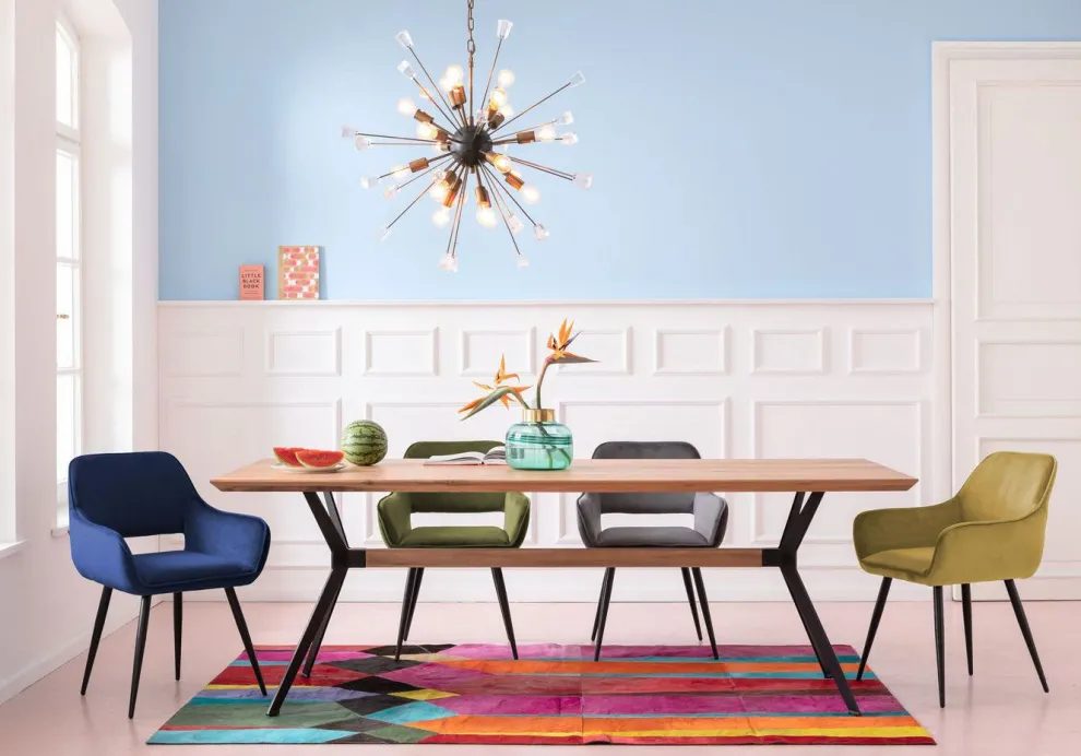 Eetkamerstoel San Fransisco Blauw