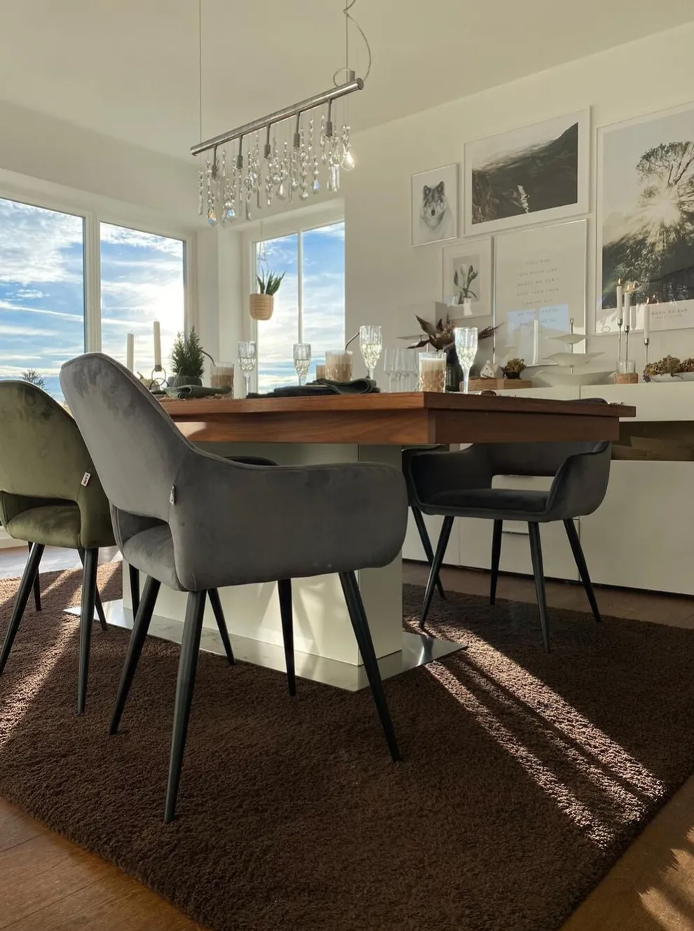 Eetkamerstoel San Fransisco Grijs