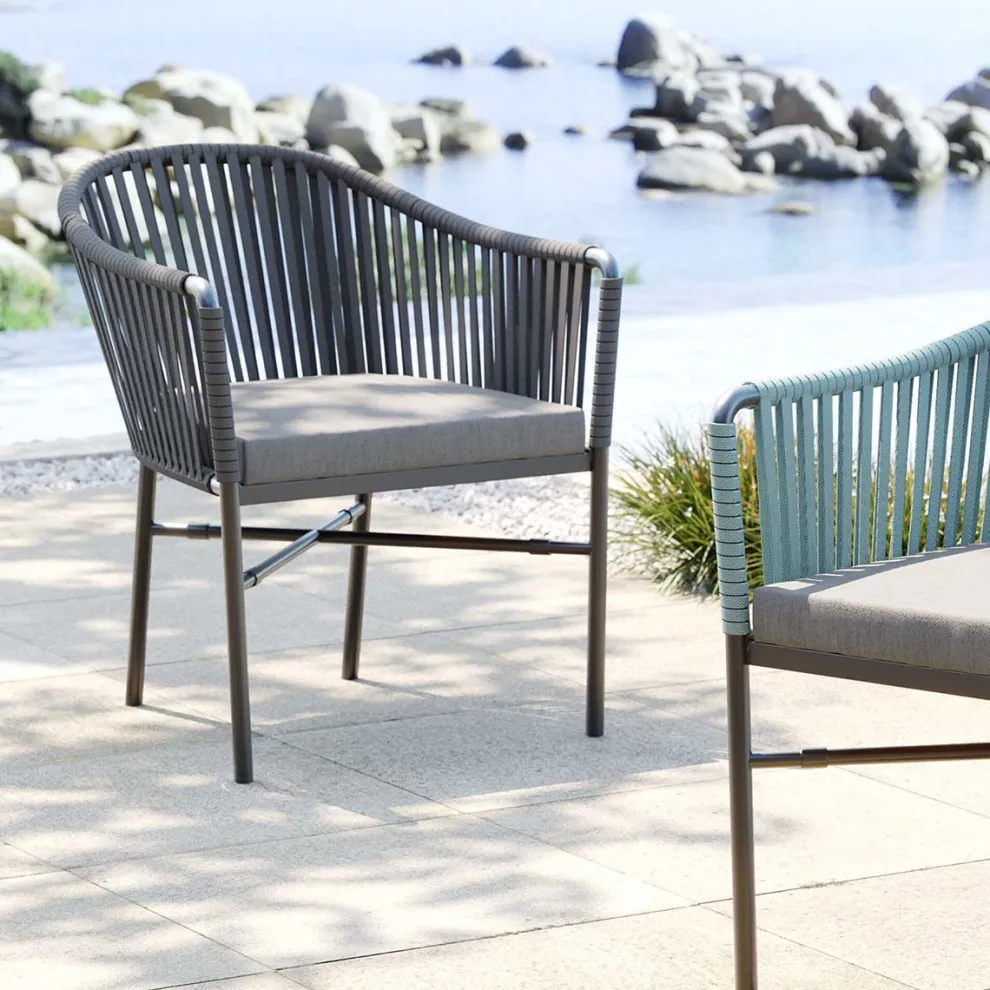 Eetkamerstoel Santanyi Dark Grey