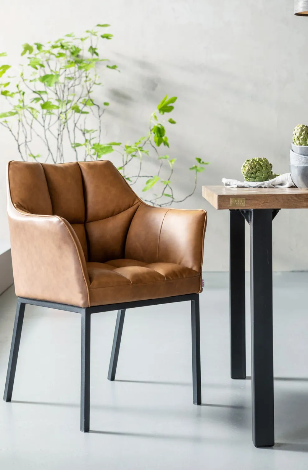 Eetkamerstoel Thinktank Bruin