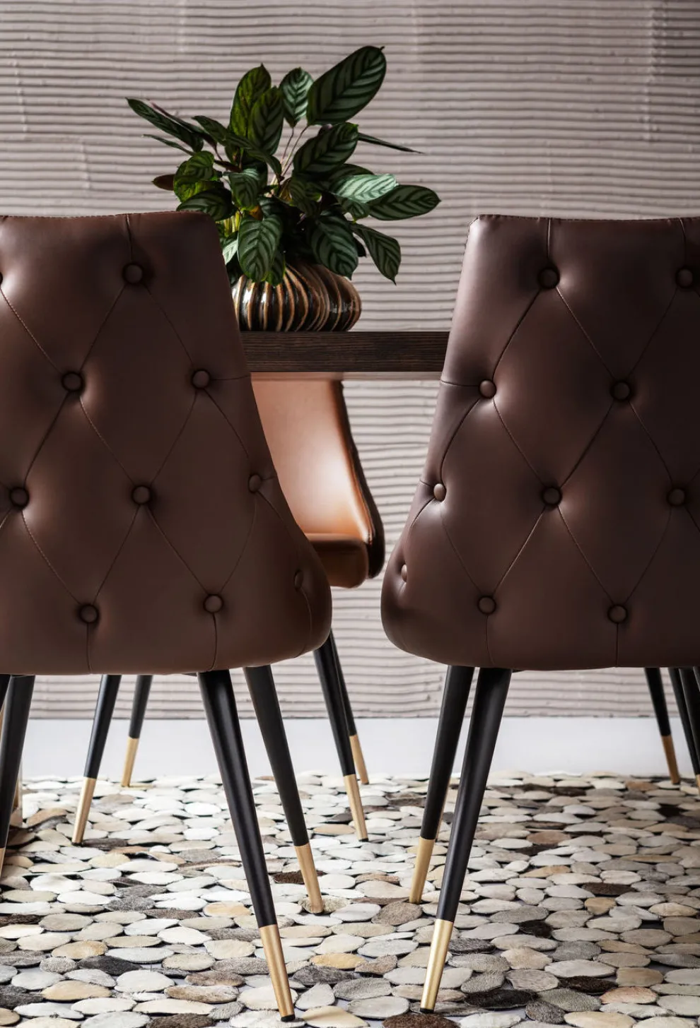 Eetkamerstoel Urban Desire Bruin