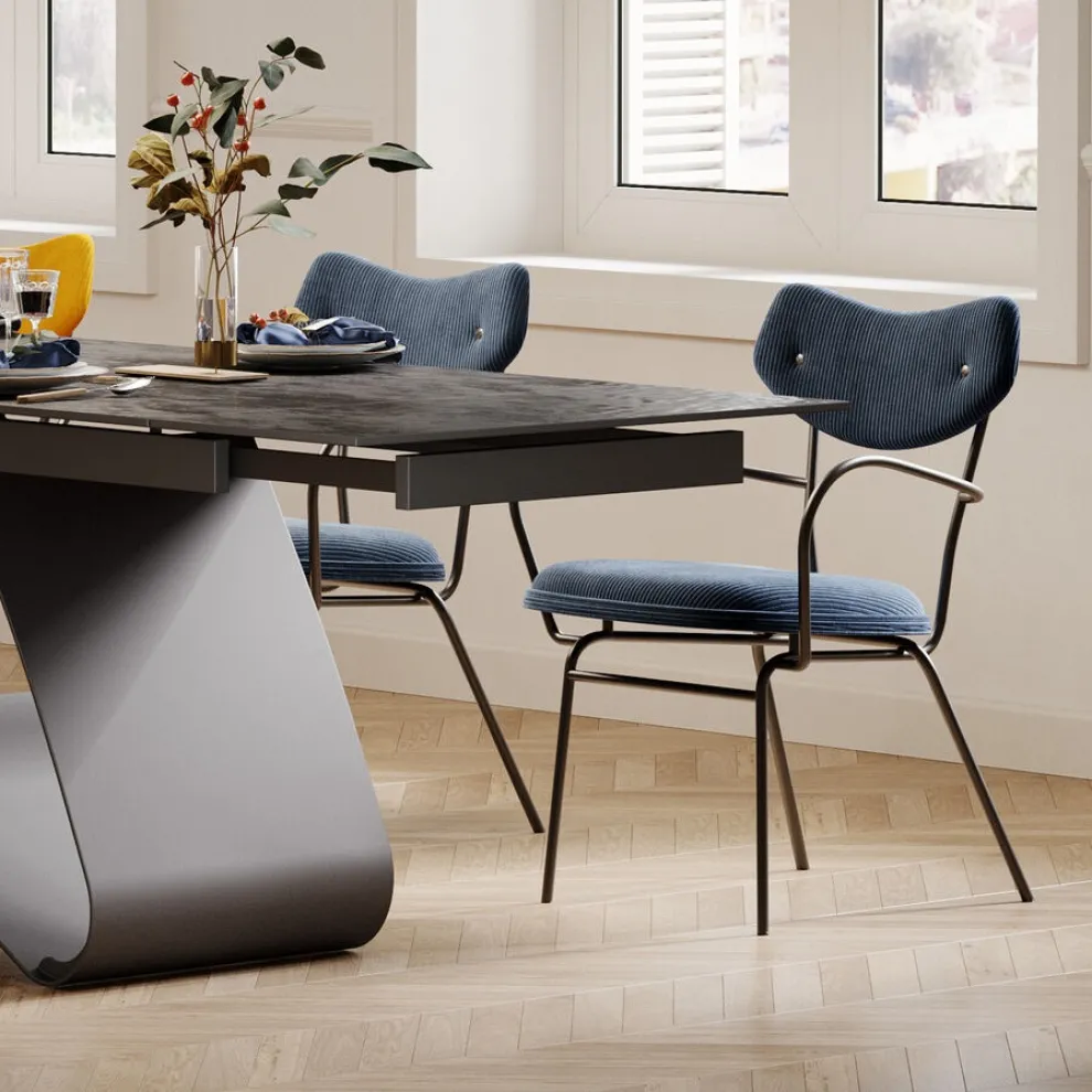 Eetkamerstoel Viola Blue