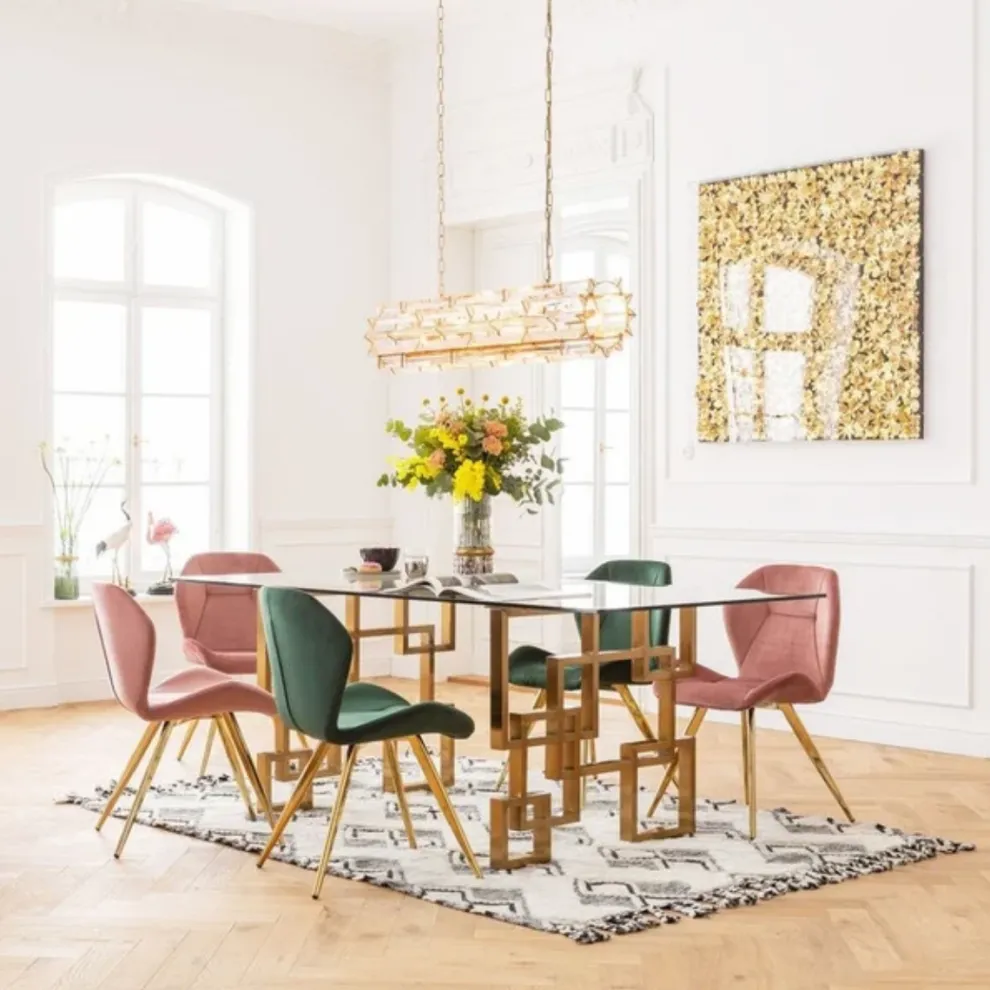 Eetkamerstoel Viva Roze