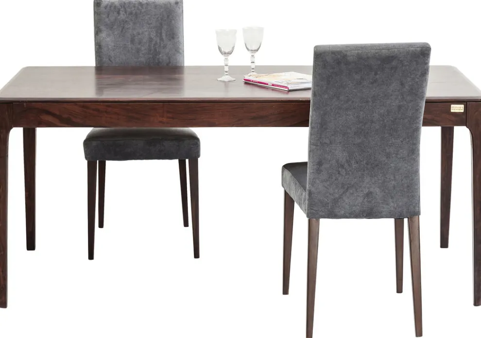 Eettafel Brooklyn Walnoot 160x80cm