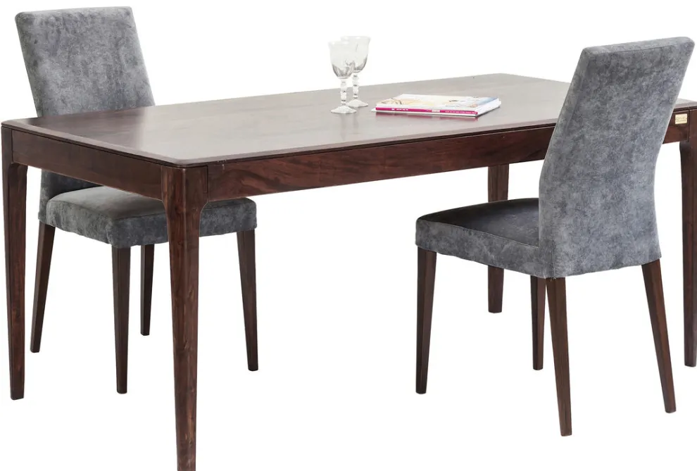 Eettafel Brooklyn Walnoot 160x80cm