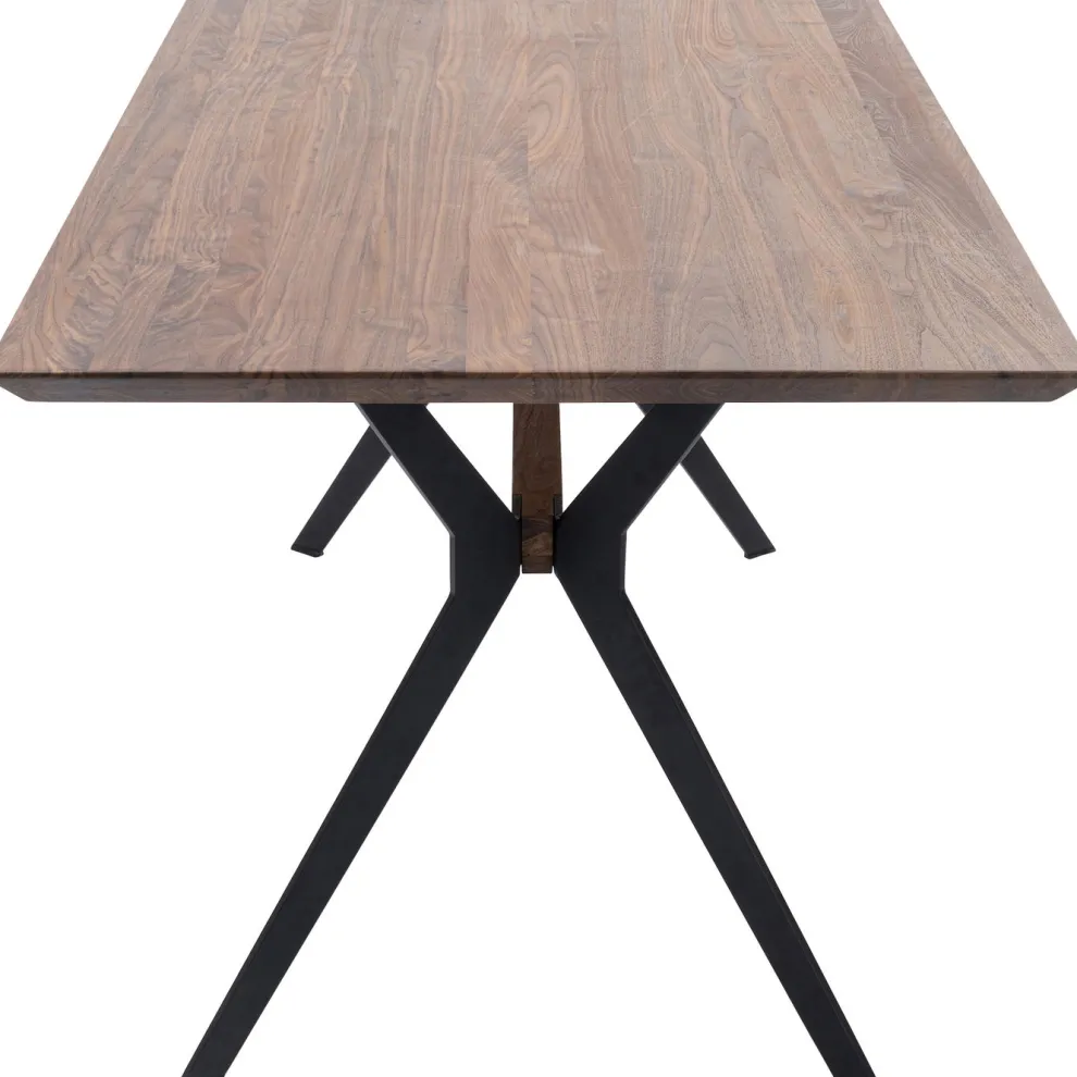 Eettafel Downtown Walnoot 180x90cm
