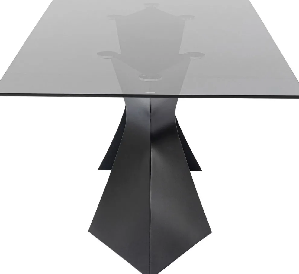 Eettafel Gloria Zwart 200x100cm