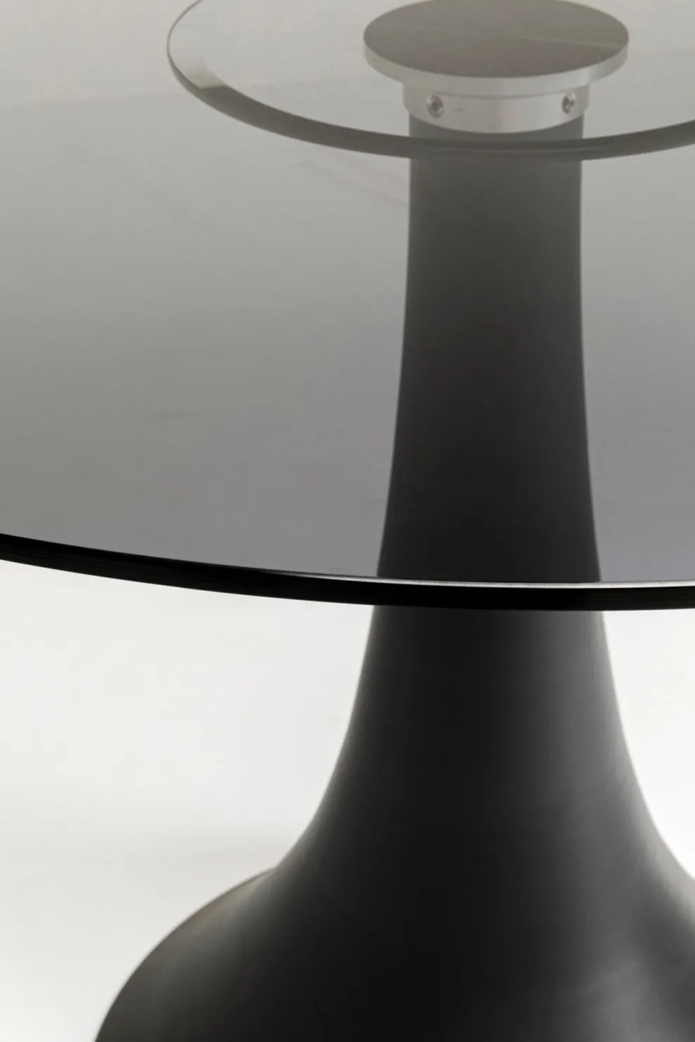 Eettafel Grande Possibilita Smoke Glass Ø110cm