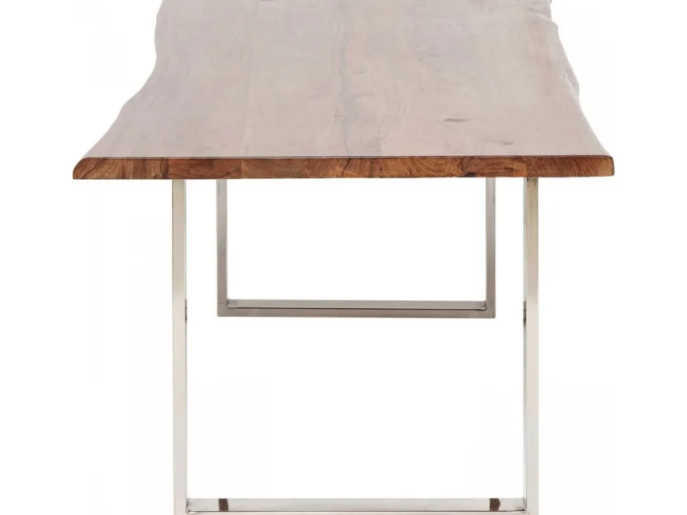 Eettafel Harmony Dark Chrome 180x90