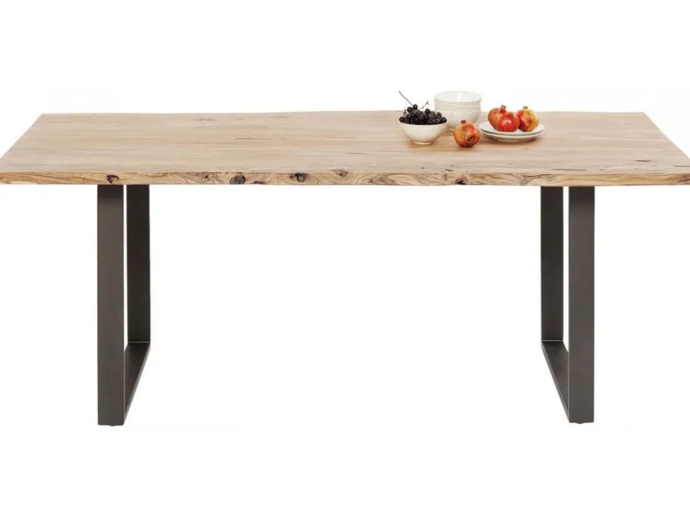 Eettafel Harmony Ruwstaal 160x80cm