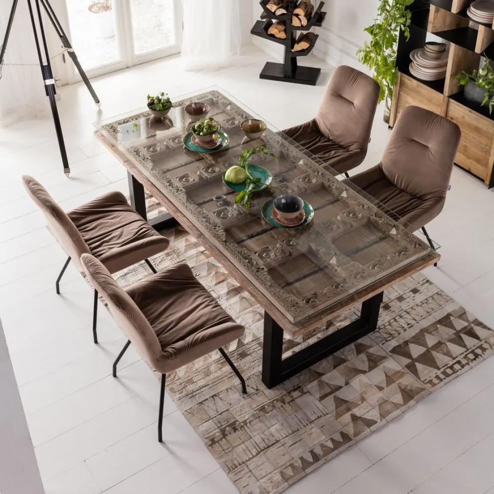 Eettafel Kalif 200x90cm