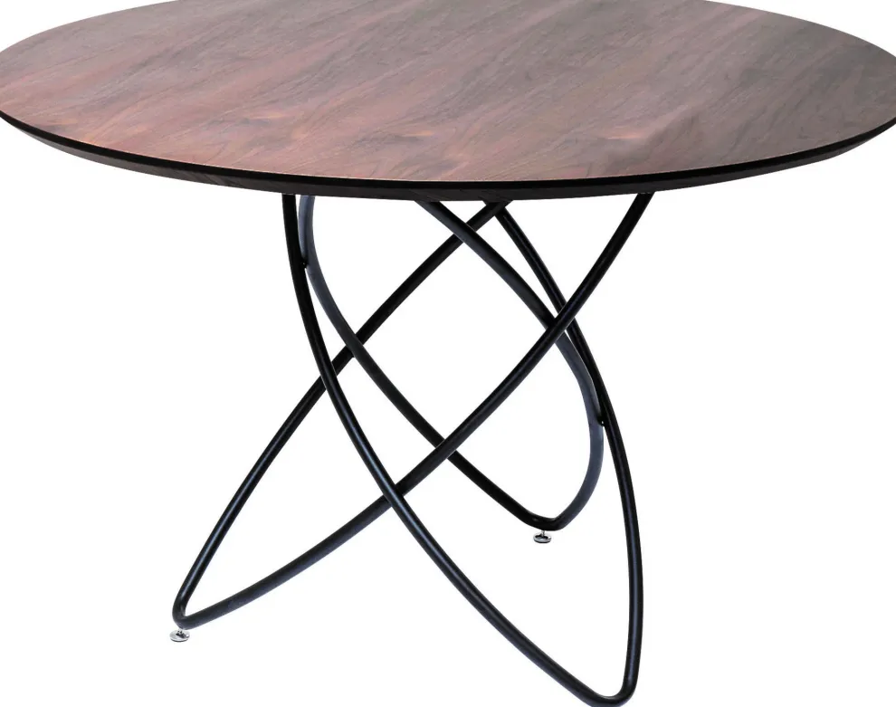 Eettafel Molekular Black Walnut 120cm