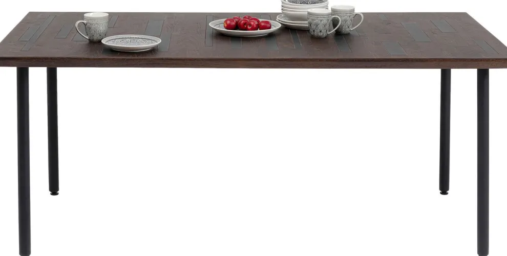 Eettafel Raindrop 180x90cm