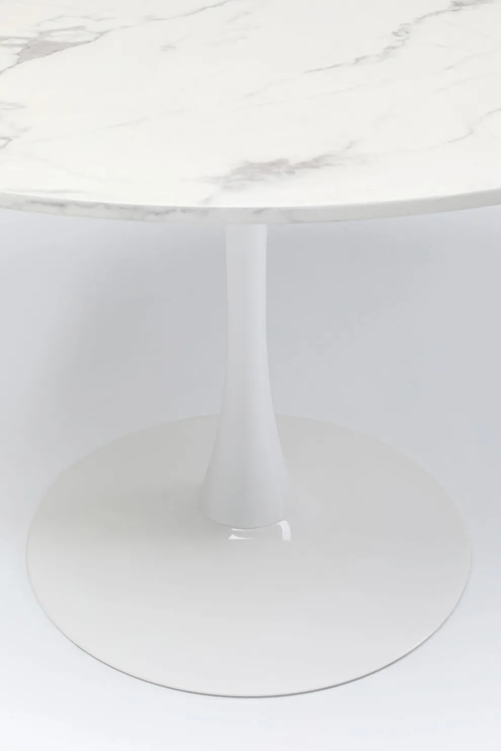 Eettafel Schickeria Marble White Ø80cm