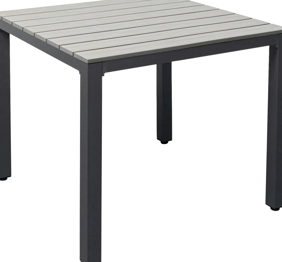 Eettafel Sorrento Grey 80x80cm