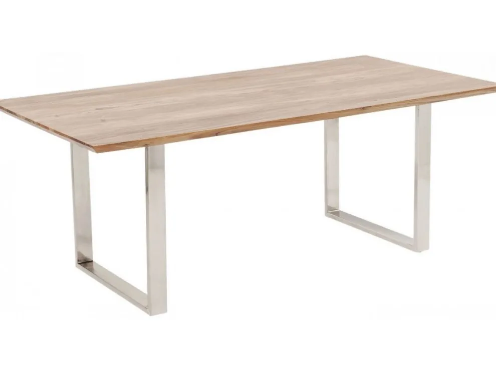 Eettafel Symphony Chroom 180x90cm