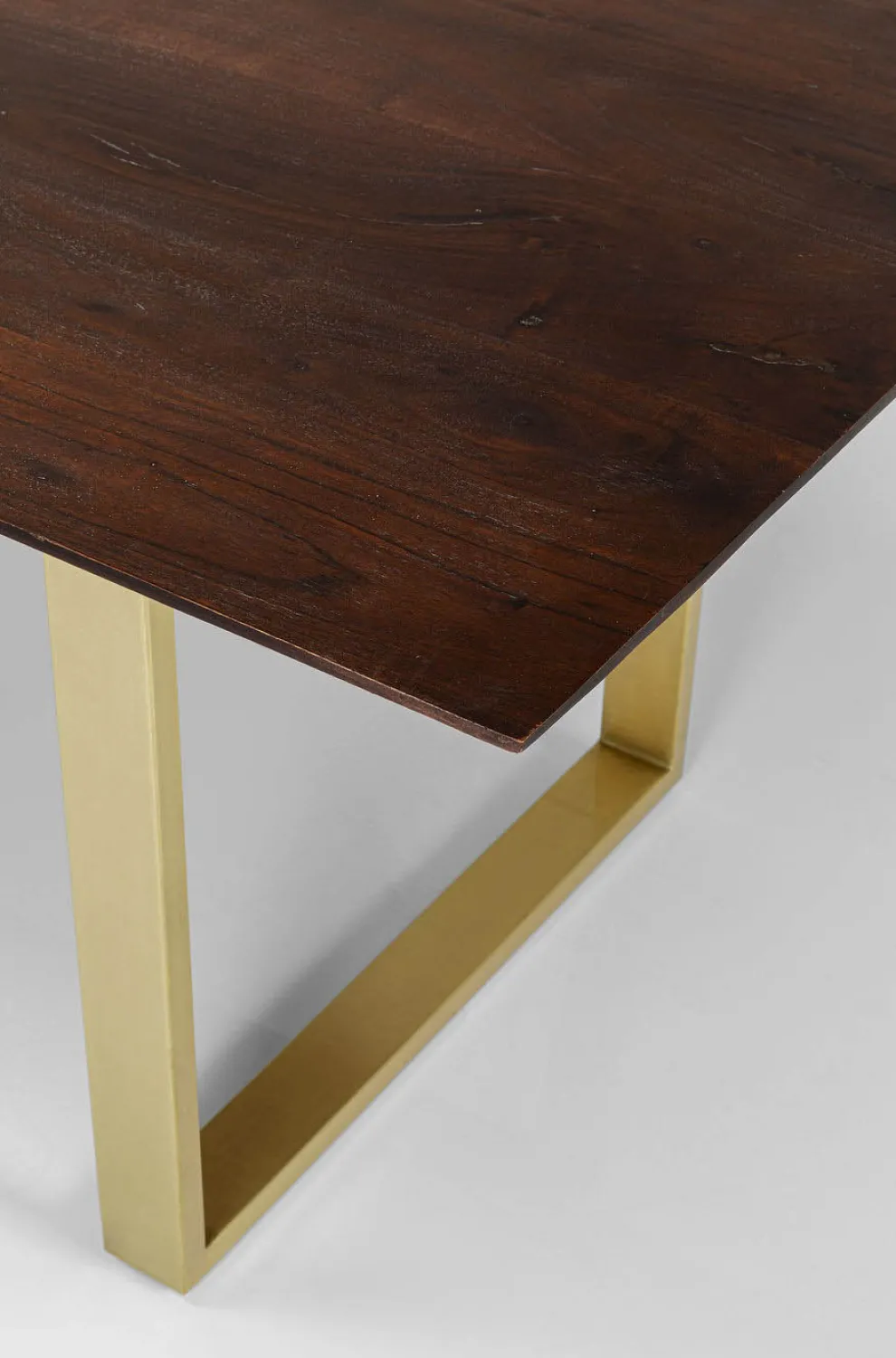 Eettafel Symphony Donker Messing 200x100cm