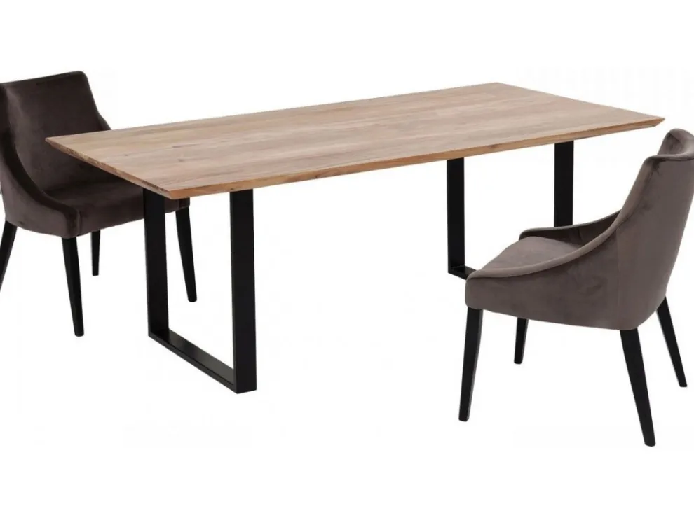 Eettafel Symphony Zwart 160x80cm