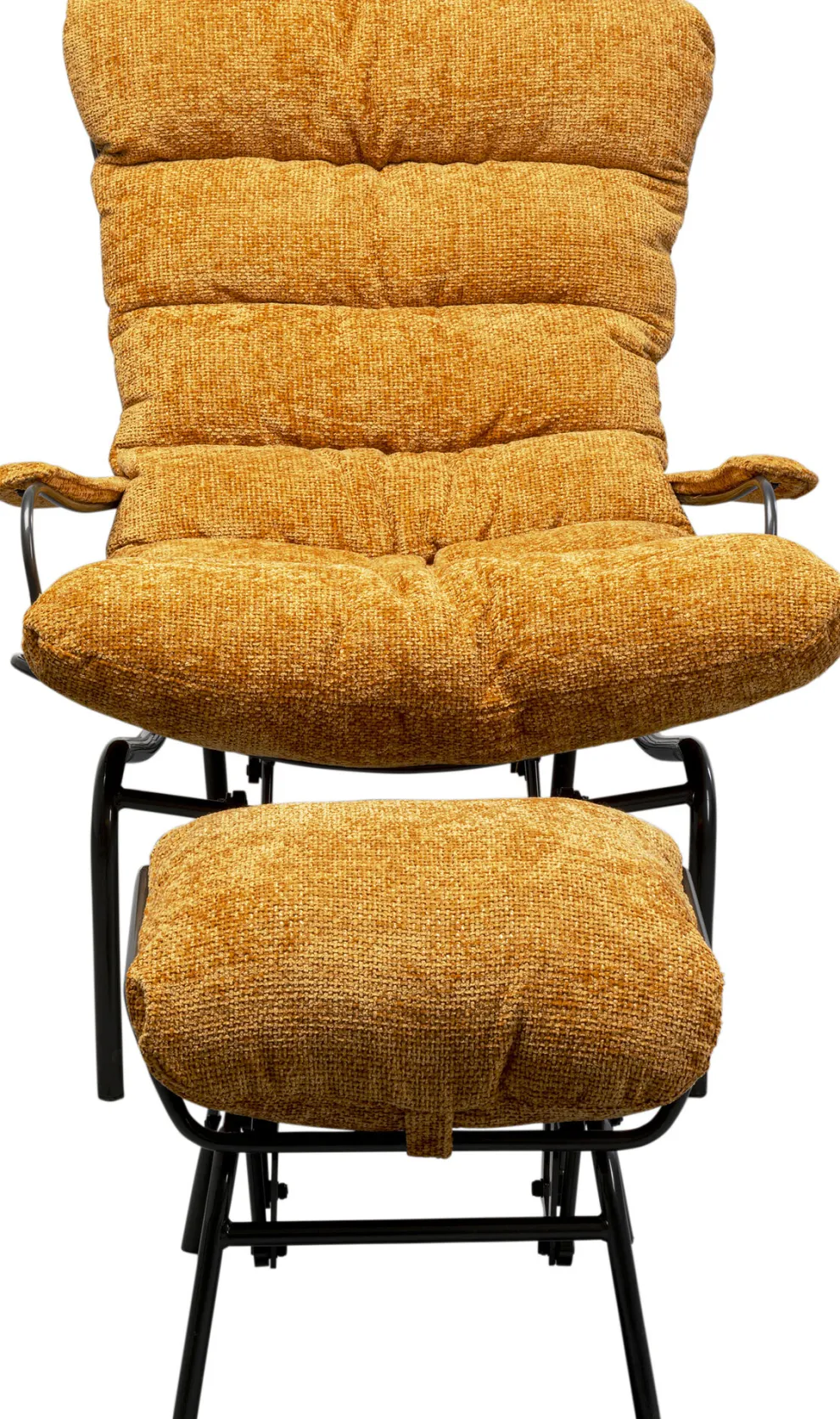 Fauteuil + Hocker Vienna Swing Yellow