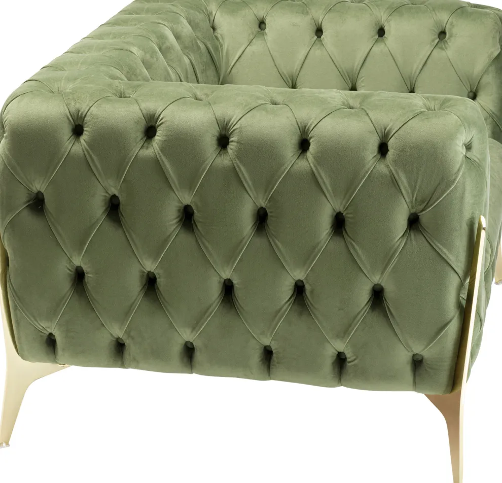 Fauteuil Bellissima Velvet Green 120cm