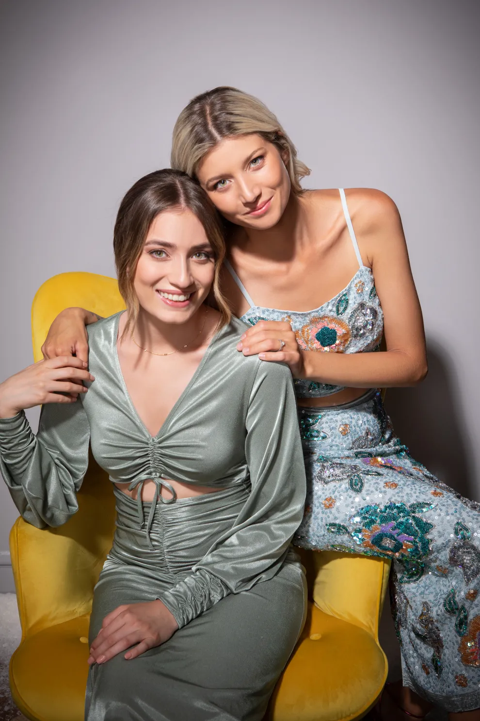 Fauteuil Black Vicky Fluweel Geel