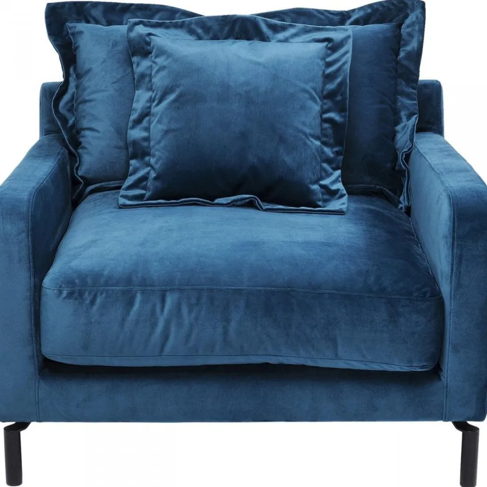 Fauteuil Lullaby Petrol-Blauw