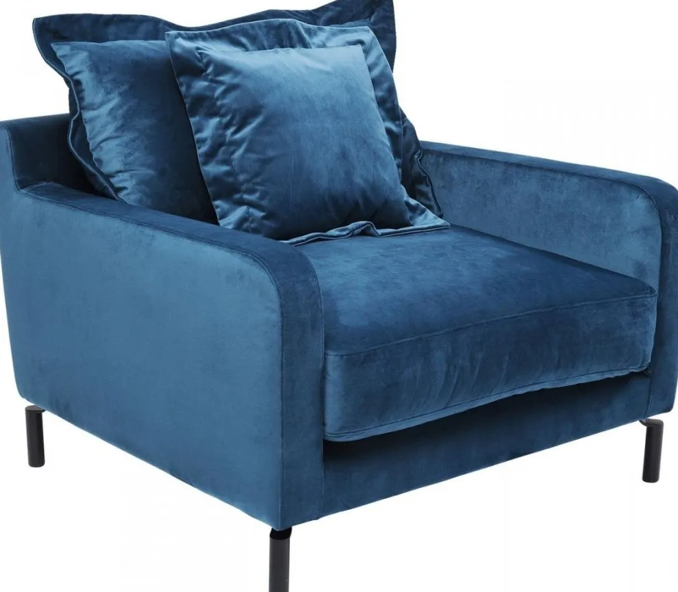 Fauteuil Lullaby Petrol-Blauw