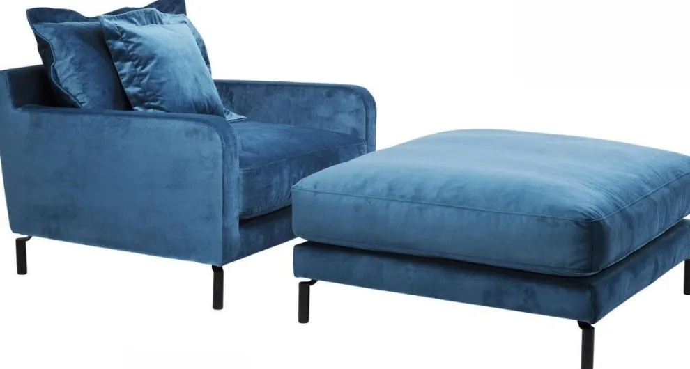 Fauteuil Lullaby Petrol-Blauw