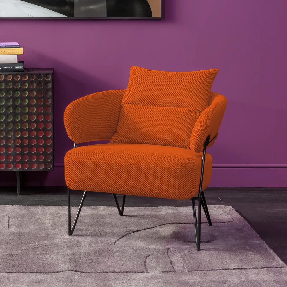 Fauteuil Peppo Orange