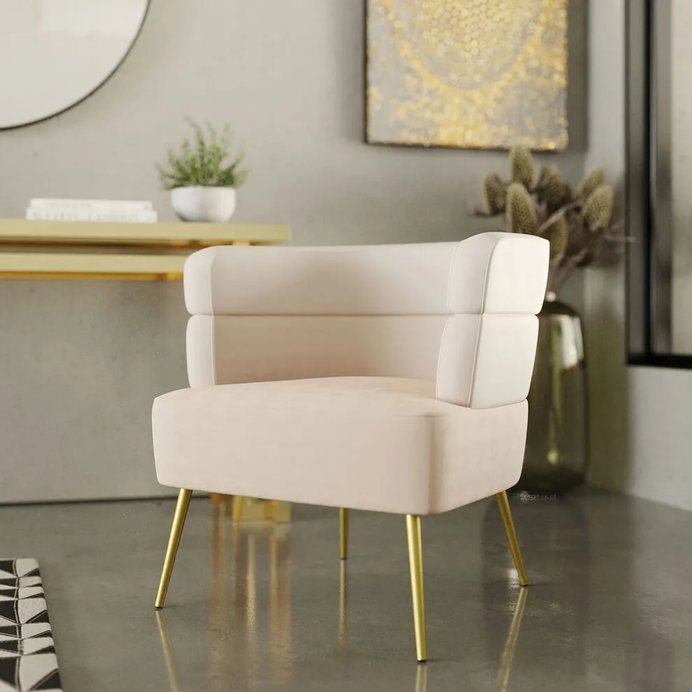 Fauteuil Sandwich Creme