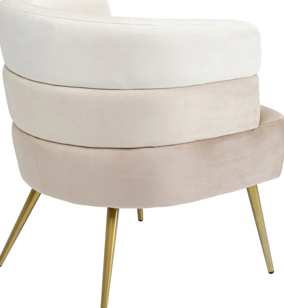Fauteuil Sandwich Creme
