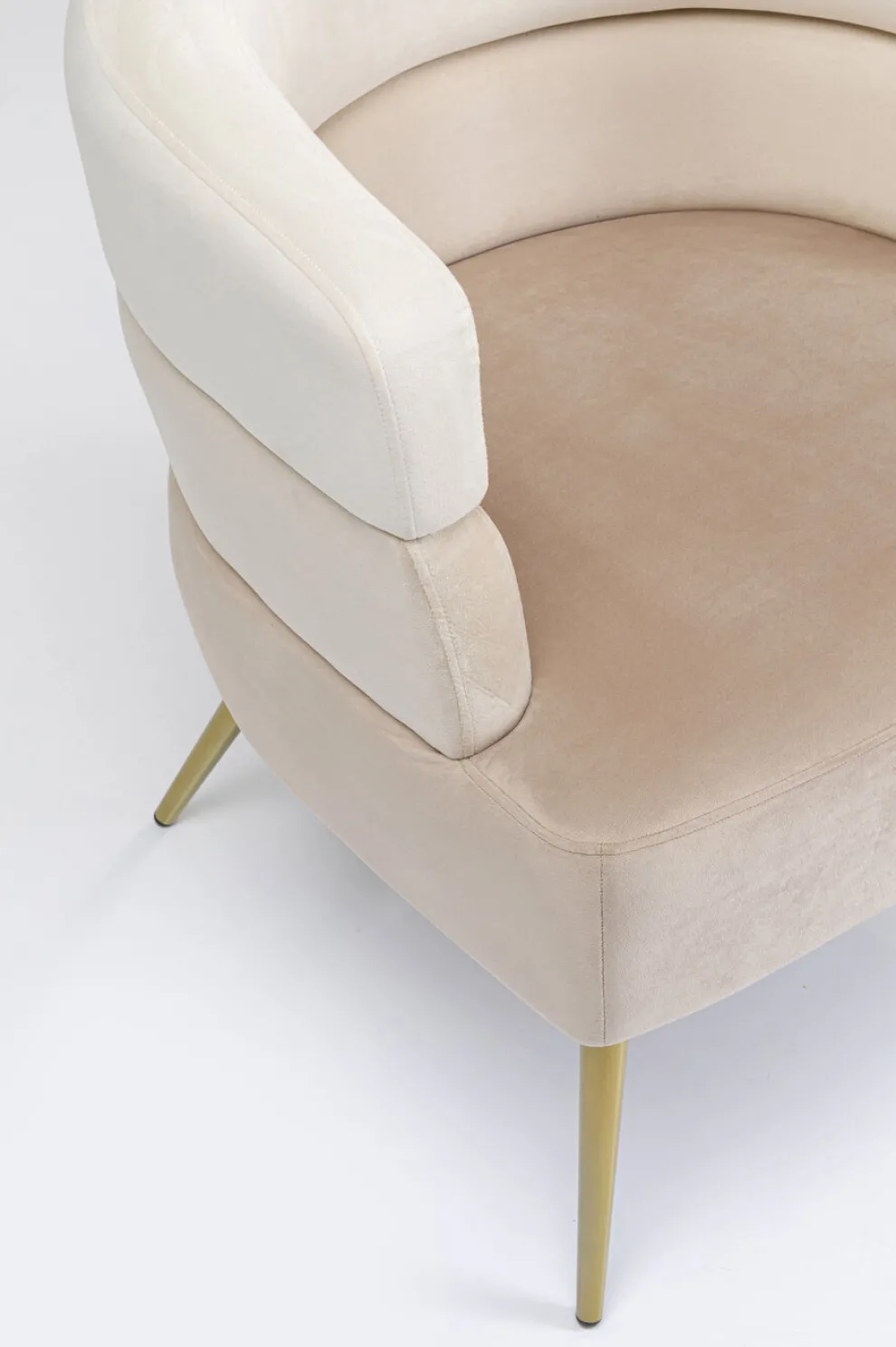 Fauteuil Sandwich Creme