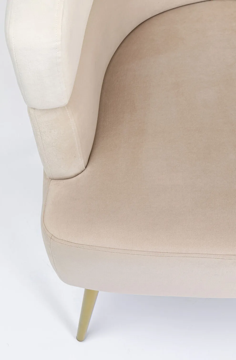 Fauteuil Sandwich Creme
