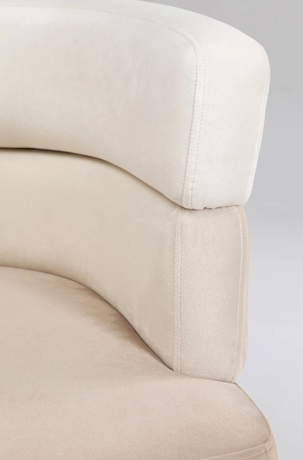Fauteuil Sandwich Creme