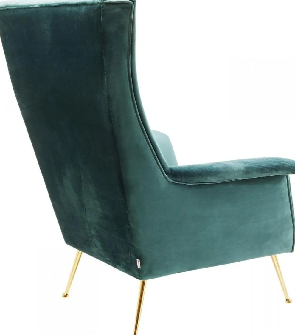 Fauteuil Vegas Forever Petrol-Blauw