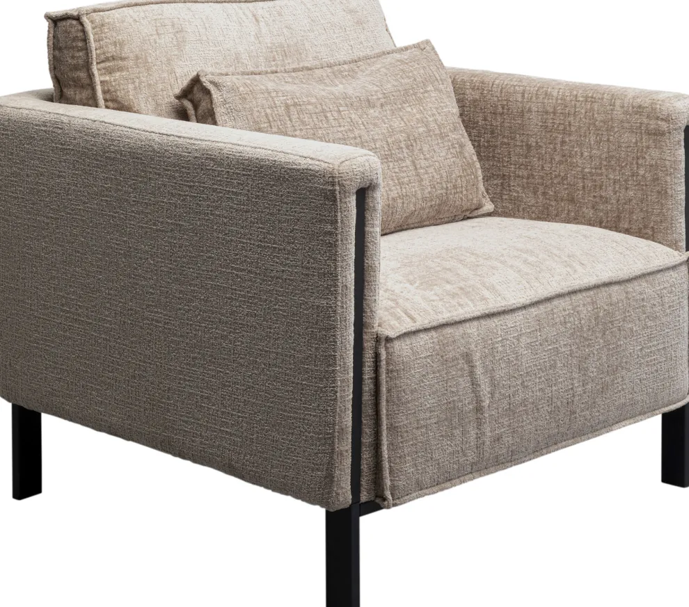 Fauteuil Victor Beige