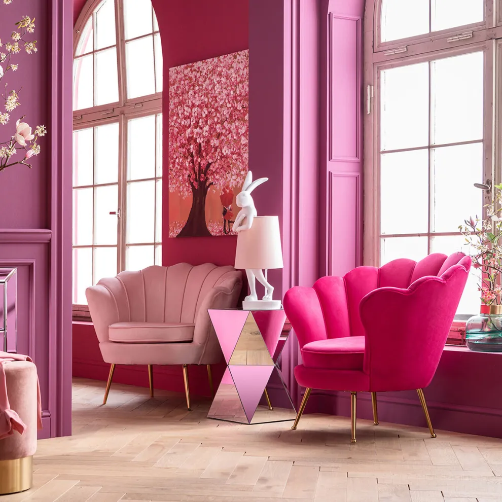 Fauteuil Water Lily Roze
