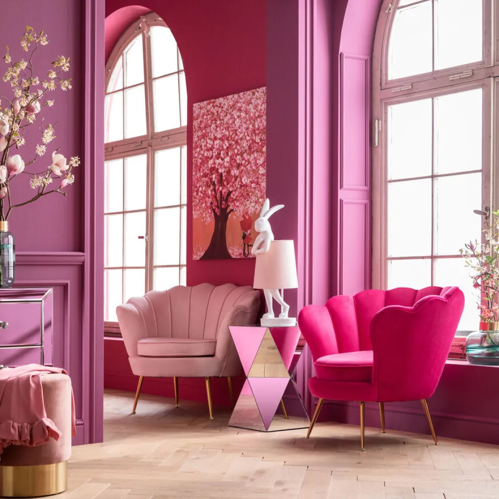 Fauteuil Water Lily Roze