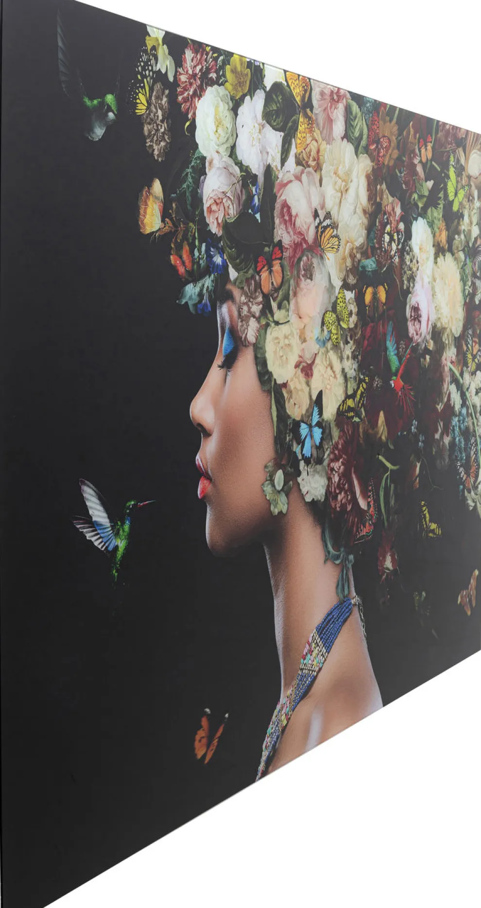 Glasschilderij Bunch Of Flowers 150x100cm