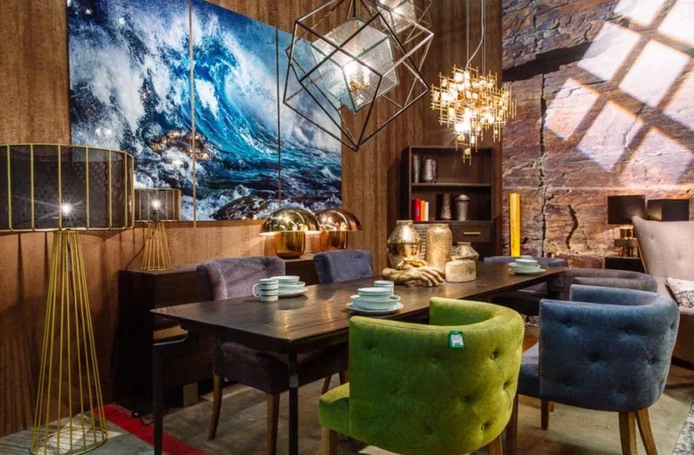 Glasschilderij Drieluik Wave 240x160cm (Set Van 3)