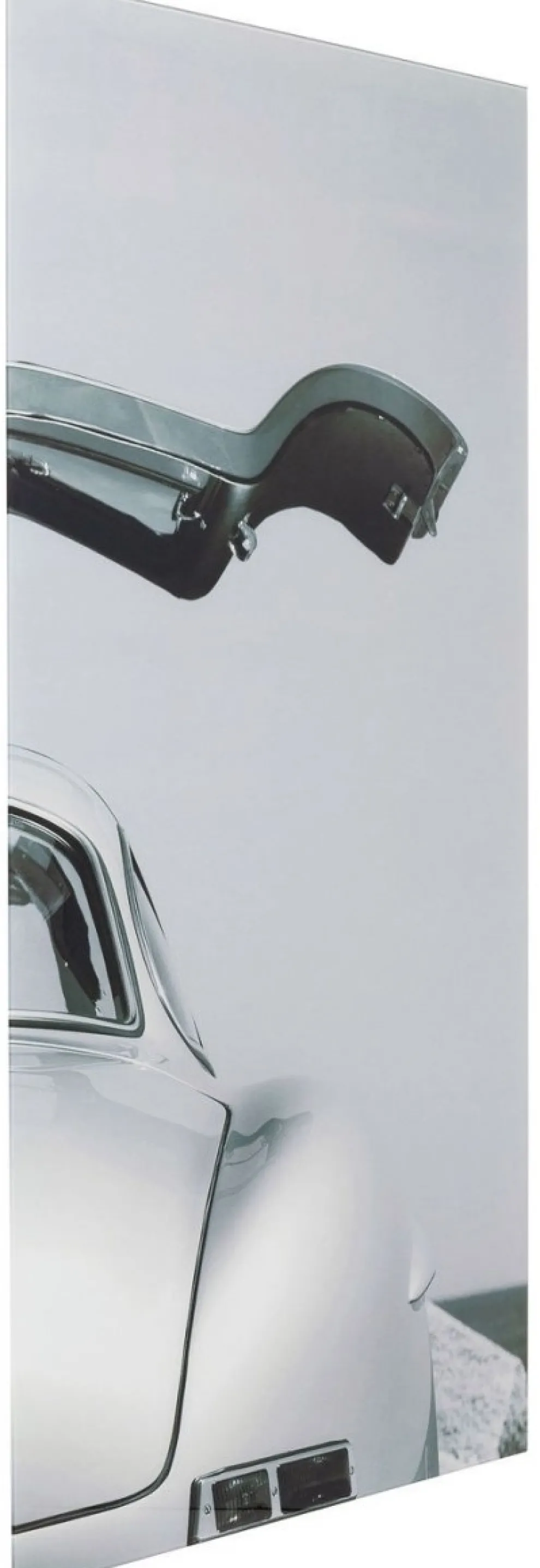 Glasschilderij Drieluik Oldtimer Zwart 240x160cm