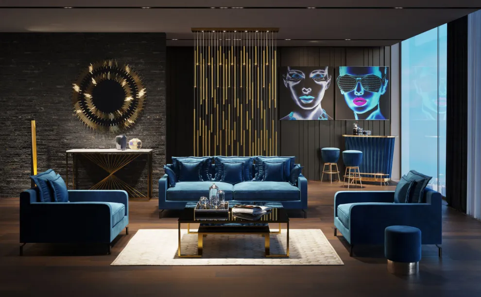 Glasschilderij Tough Girl 120x120cm