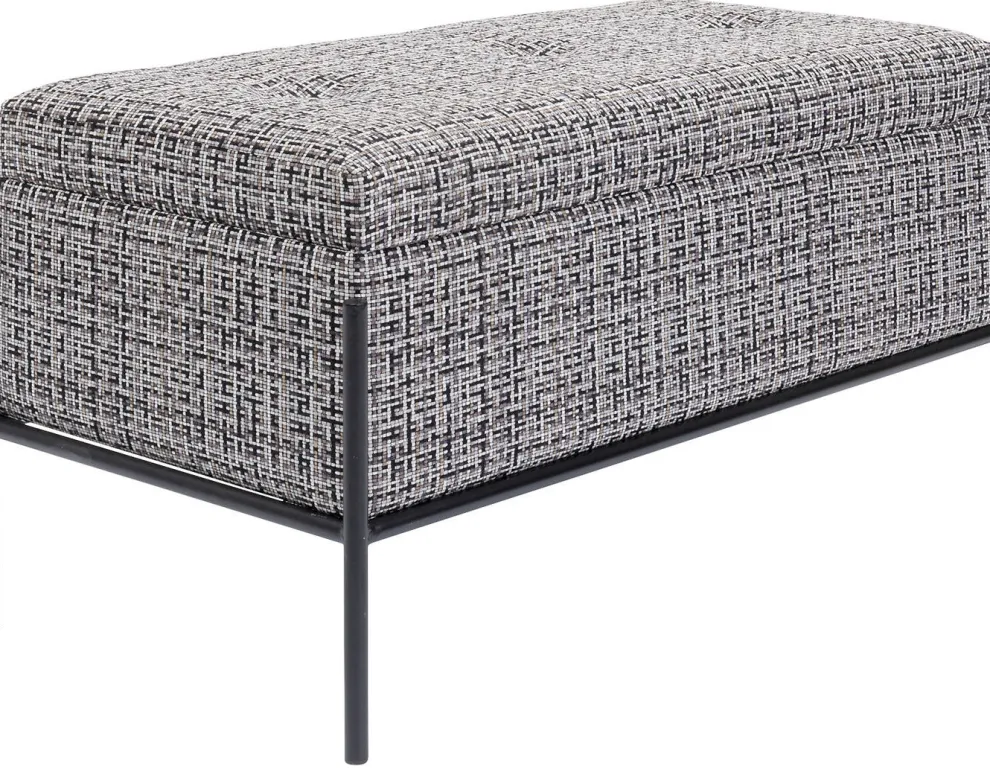 Halbank Buttons Met Opslag B&W Klein