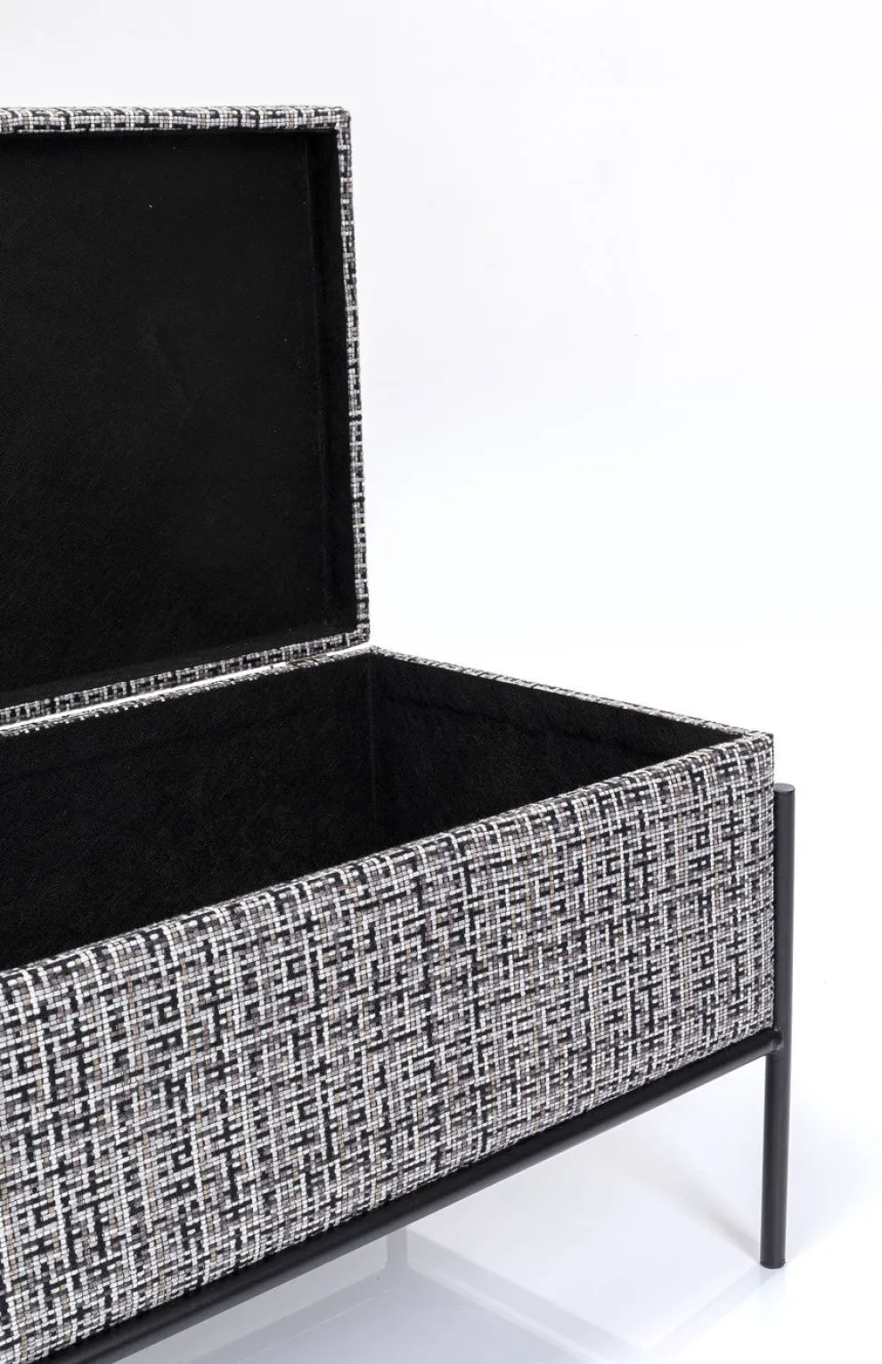 Halbank Buttons Met Opslag B&W Klein