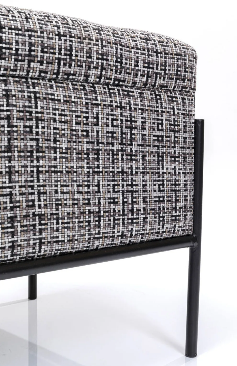 Halbank Buttons Met Opslag B&W Klein