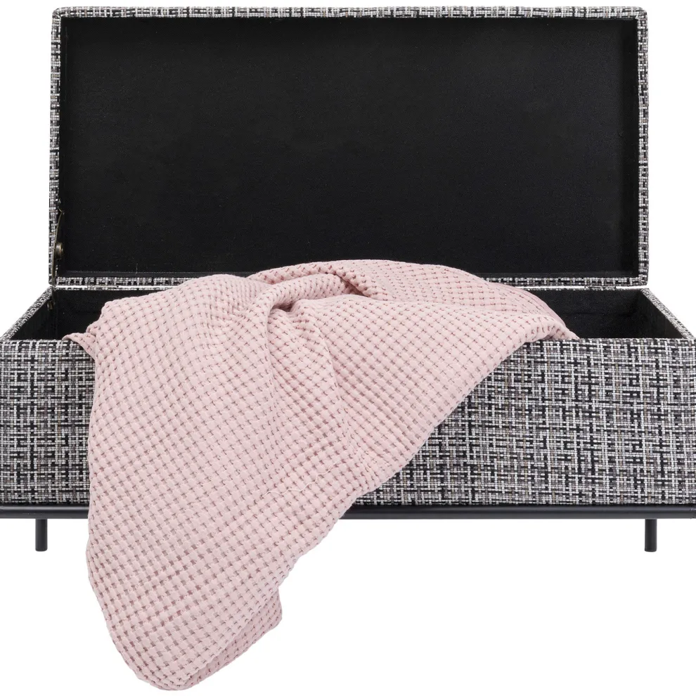 Halbank Buttons Met Opslag B&W Klein