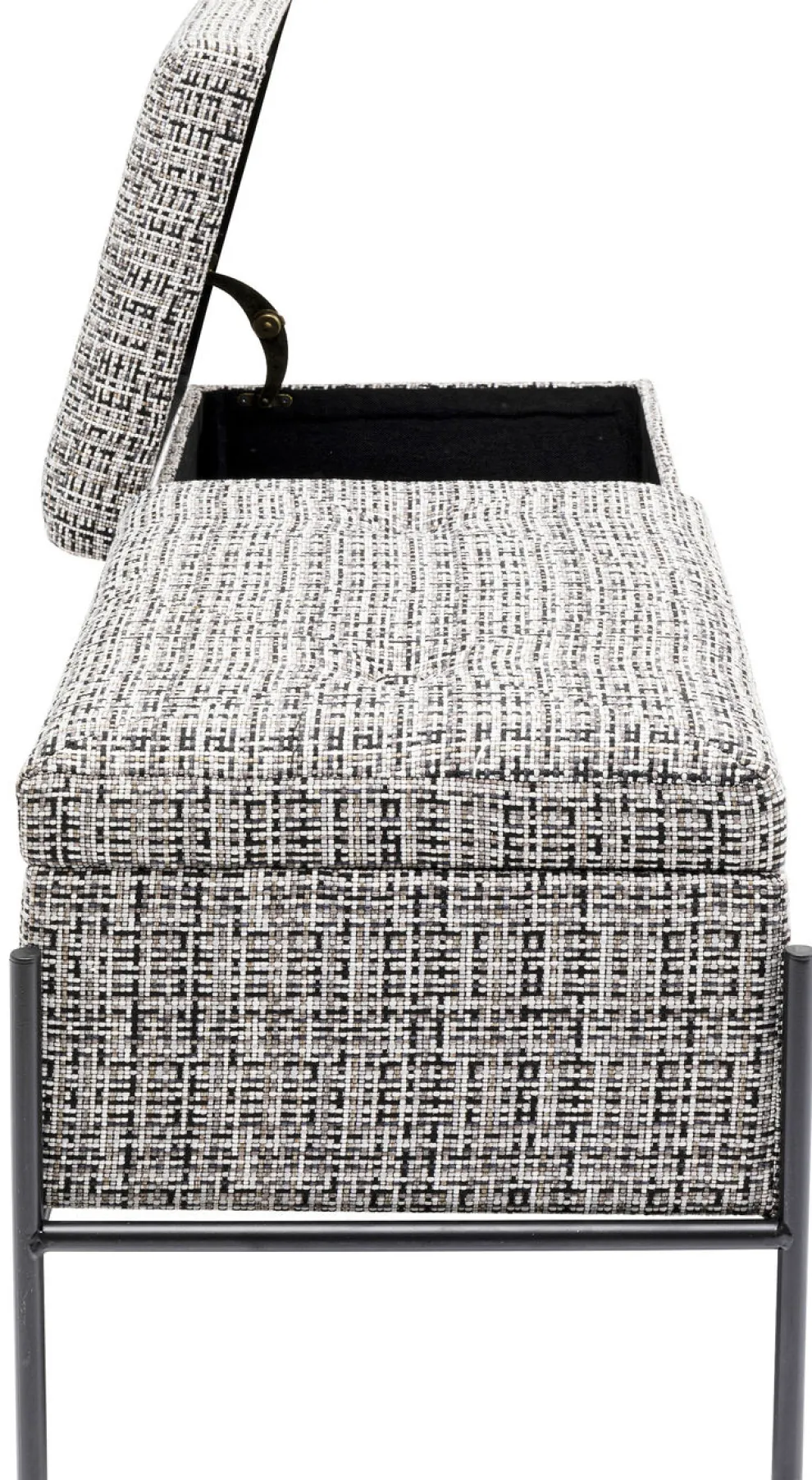 Halbank Buttons Met Opslag B&W Groot