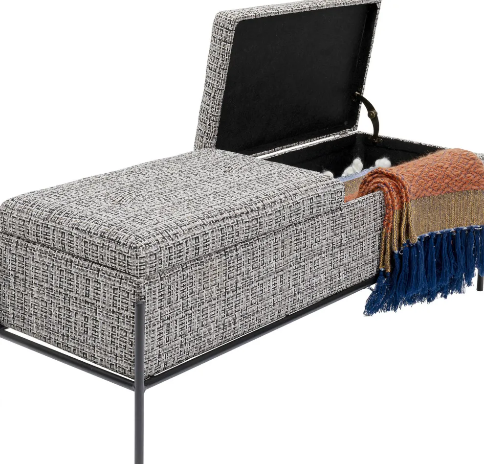 Halbank Buttons Met Opslag B&W Groot